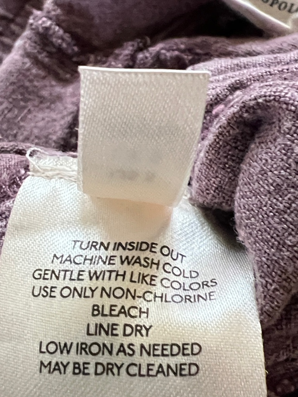 Anthropologie jogger pants ( linen blend ) - Picture 11 of 11